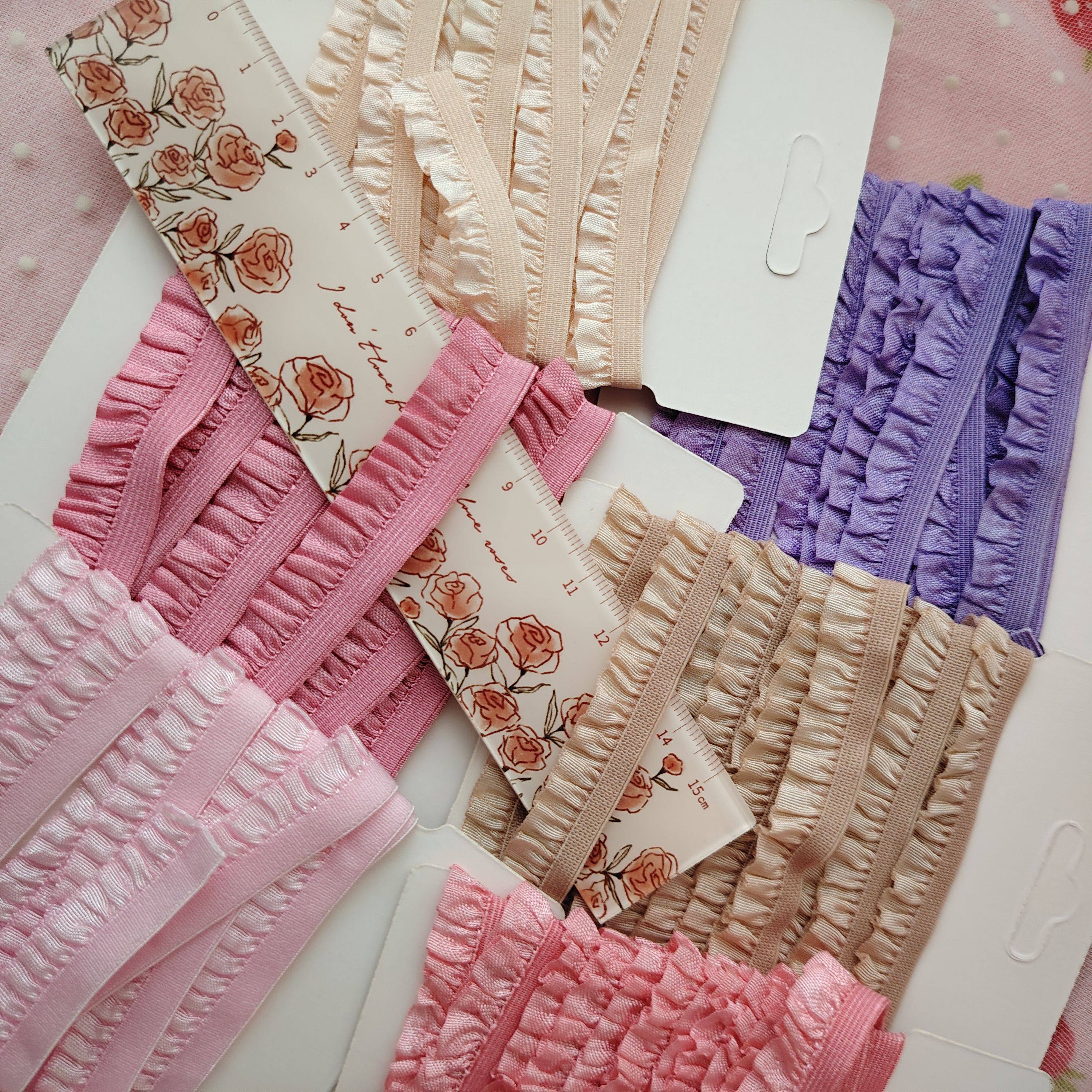 尾货-L多色弹力花边辅料手作娃衣宠物衣裙窝发饰内衣裙边配件辅料,淘宝优惠券,粉丝福利购,淘宝优惠卷