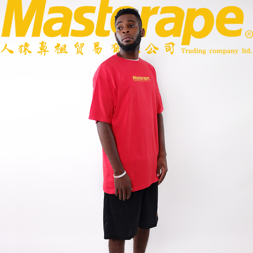 Masterape18ss人猿鼻祖公司夏季新款街头T恤短袖情侣装包邮四色入 - 图1