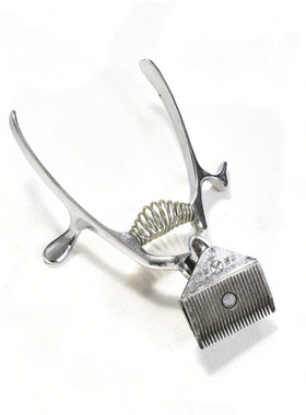 老人理发用具老式剃头推子影视儿