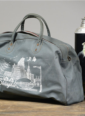 上海字样手提包塑料经典老物件