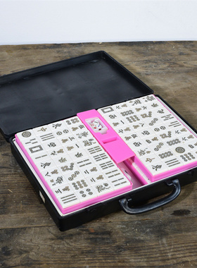 赌神牌全套装老麻将摆设装饰复古