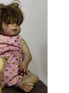 密室逃脱鬼娃娃恐怖女影视道具