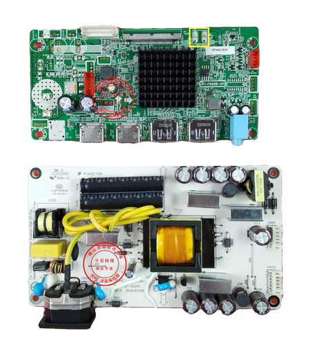 SANC/三色G7C驱动板 M2750QPA电源板 PL69633 JRY-F9HUHD-AV1主板 - 图3