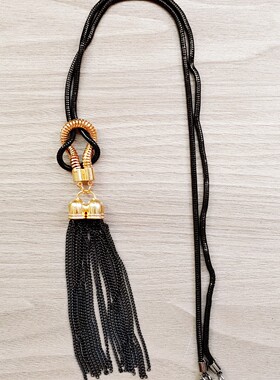 定制服饰项链流苏几何图形挂饰百搭新款短袖裙子装饰配件百搭毛球