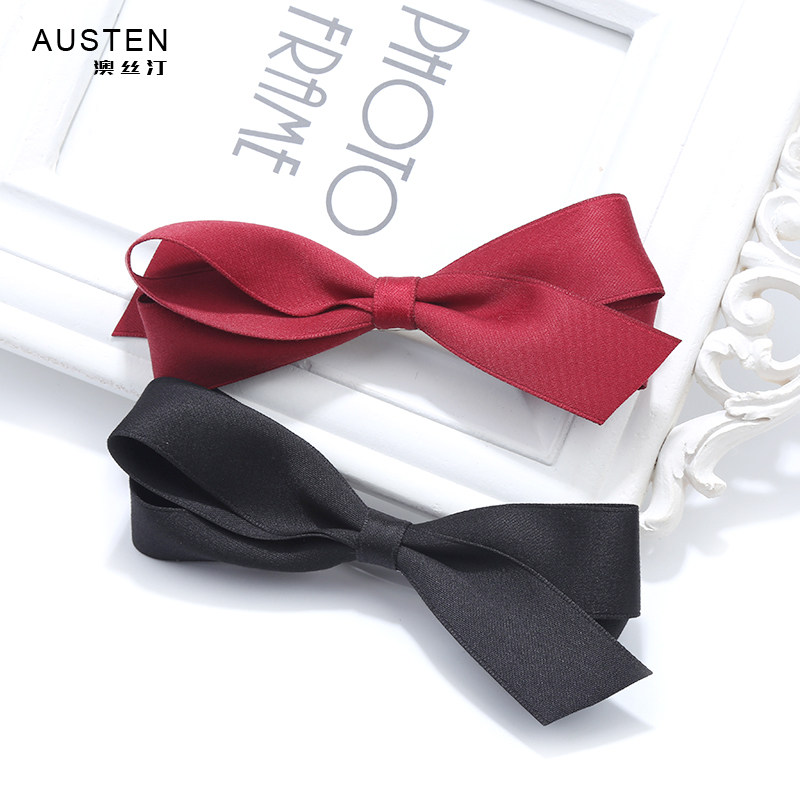 韩版蝴蝶结顶夹少女简约发饰发夹甜美头饰夹子刘海淑女丸子头发卡,淘宝优惠券,粉丝福利购,淘宝优惠卷