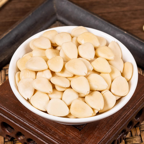 南杏仁甜杏仁500g去皮原味生甜杏仁食用南杏仁粉打豆浆烘焙煲汤料 - 图0