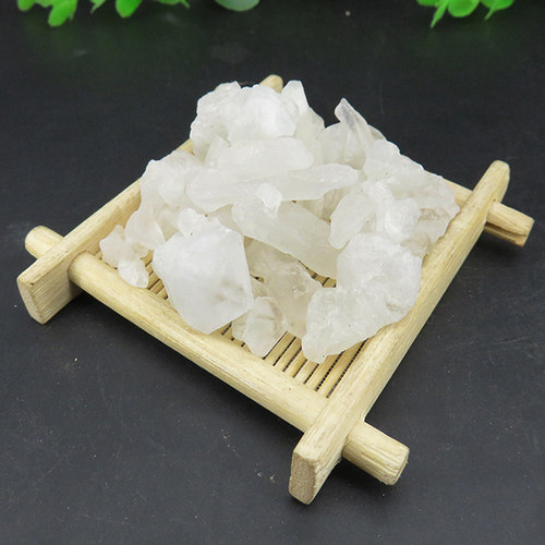 中药材批白矾 明矾 块状泡脚 有粉 净水脚汗手汗白矾500克 包邮发 - 图0