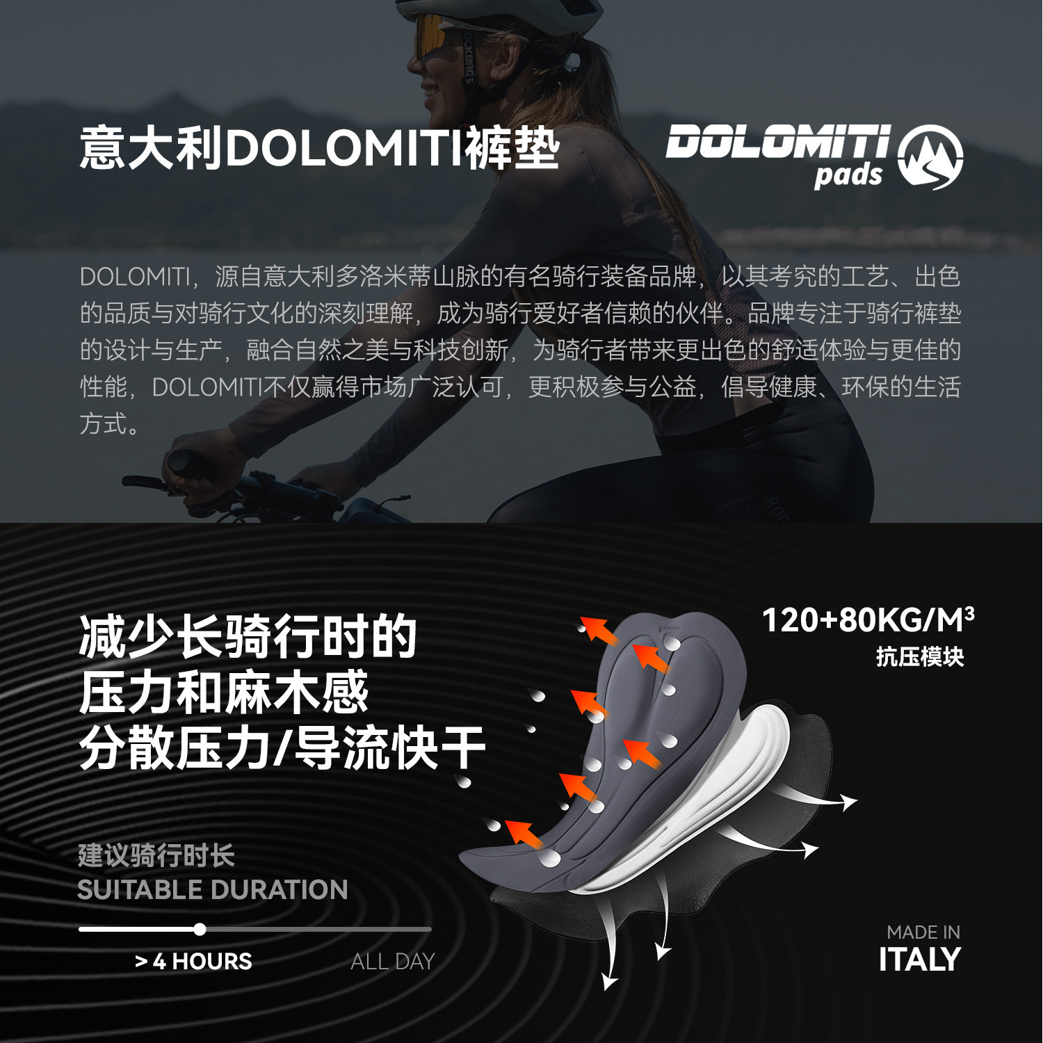 TVI女士抓绒保暖背带骑行长裤山地公路自行车裤子冬季加绒带口袋,淘宝优惠券,粉丝福利购,淘宝优惠卷