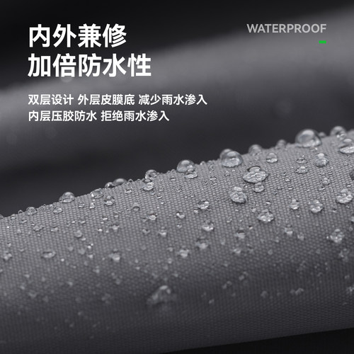 洛克兄弟自行车包全防水尾包大容量后座包公路山地车配件骑行装备 - 图0