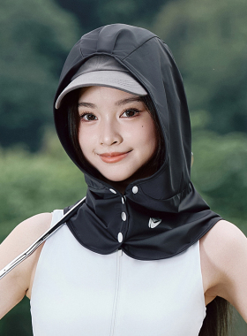 高尔夫防晒面罩女透气围脖户外