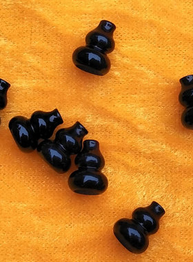 葫芦形佛头配件品艺人黑珊瑚海柳