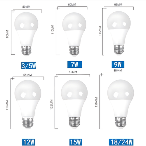 12V24V36V48伏低压直流LED灯泡E27螺口交流节能工地机床太阳能灯 - 图2