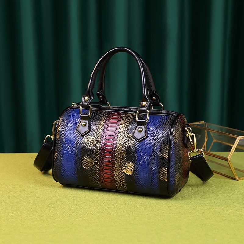 斜挎2020新款欧美时尚压花妈妈包 梦琳凯女士包袋