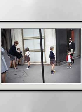 Joel Meyerowitz 时尚街头摄影作品挂画高级感轻奢餐厅酒店装饰画