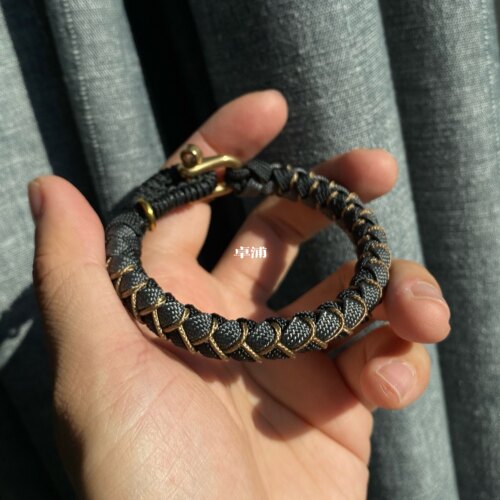材料包【逆鳞新款+马蹄扣】 手绳宽度7.5-8mm - 图0