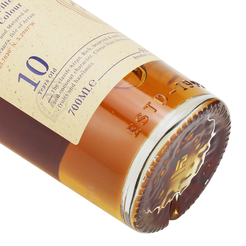 进口洋酒 Arran 艾伦10年单一麦芽苏格兰威士忌  700ml - 图3