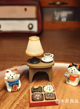 日式ZAKKA可爱面包店食玩INS烘焙咖啡店装饰拍摄生日礼物树脂摆件