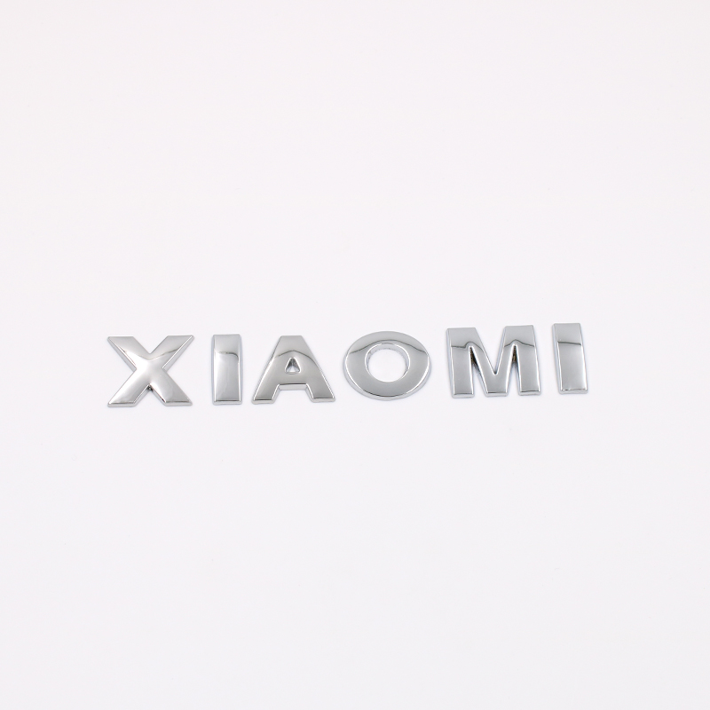 ARE YOU OK车标贴3D金属小米SU7 XIAOMI汽车英文字母尾标该装饰贴