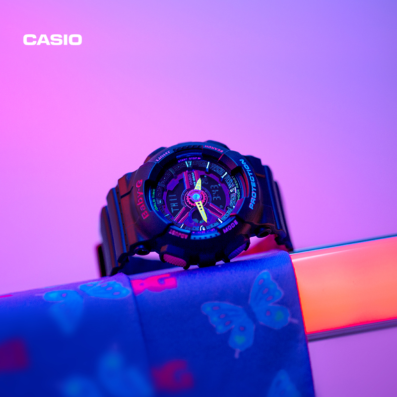 G BABY 女士防水手表卡西欧官网 110TM BA 旗舰店 casio G BABY 女士防水手表卡西欧官网 110TM BA 旗舰店 casio