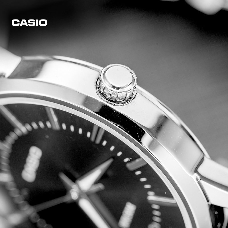 casio旗舰店mtp-1303防水简约手表 casio日韩腕表