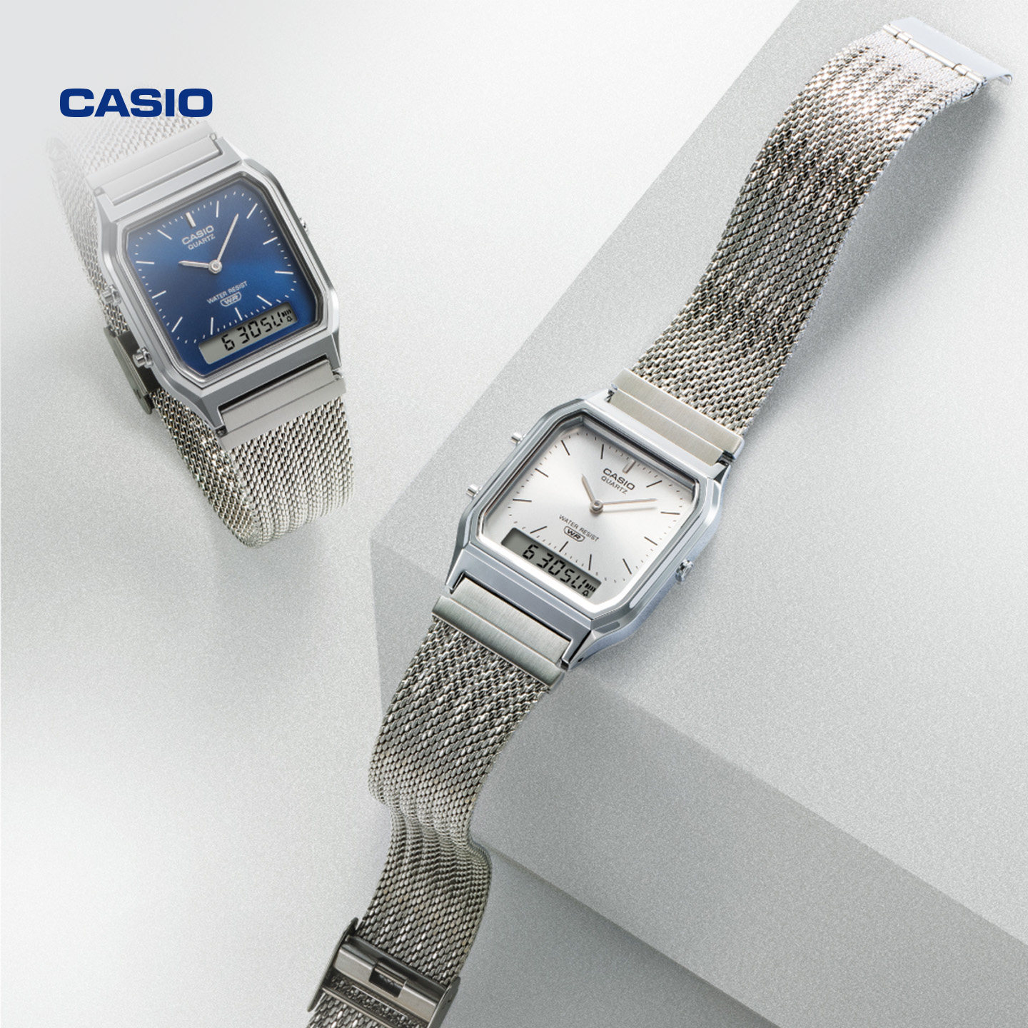 卡西欧官方旗舰店A158WEM/AQ-230EM复古摩登简约小方块手表男女,淘宝优惠券,粉丝福利购,淘宝优惠卷