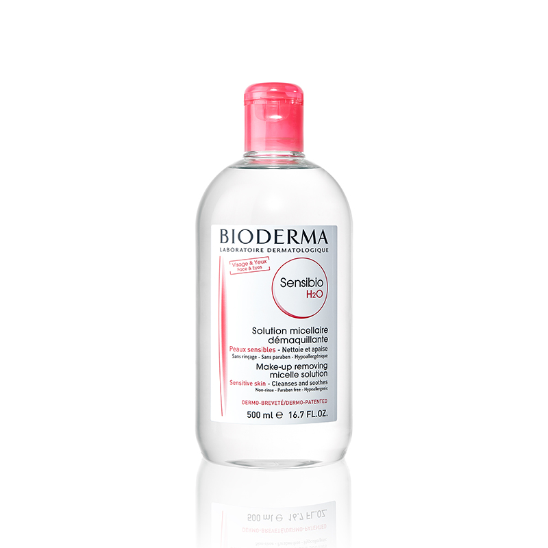 法国Bioderma/贝德玛卸妆水粉水深层清洁脸部眼唇温和卸妆液500ml-图3