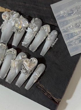 【美甲模具】枫枫模具水晶冰花立体冰花水晶簇美甲模具饰品模具