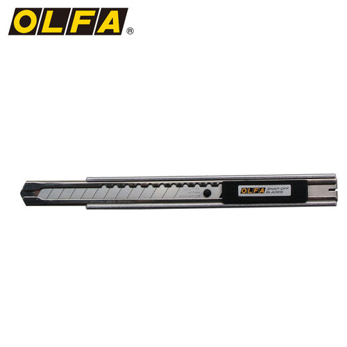 OLFA日本进口银黑系列壁纸刀9mm小型多用美工刀墙纸贴膜刀/LTD-03 - 图2