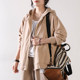 Huangsen 2024 Korean style cotton comfortable and versatile hooded short coat for women spring and autumn loose large size cardigan sweatshirt