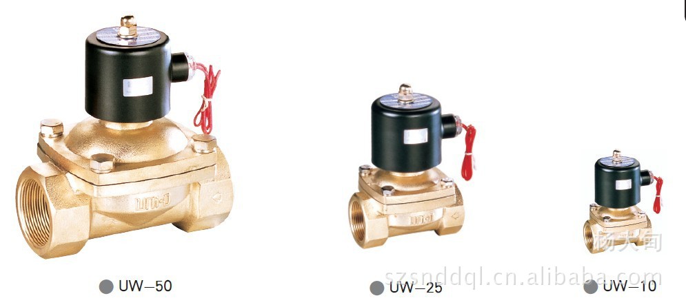 UNI-D电磁阀UW-15气阀UW-10水阀TIAN GONG代替2W160-15 220V 24V - 图0