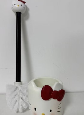 可爱卡通KT马桶刷网红家居摆件