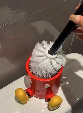 卡通马桶刷套装带底座浴室塑料清洁厕所刷子可配卫生间米奇马桶刷