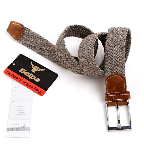 Мужской эластичный альпинистский дорожный ремень подходит для мужчин и женщин, высокое универсальное снаряжение для отдыха, Южная Корея, эластичная талия