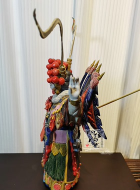 陶瓷石湾公仔工艺品穆桂英