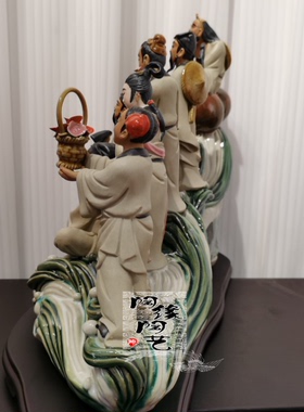 陶瓷工艺品石湾公仔八仙过海