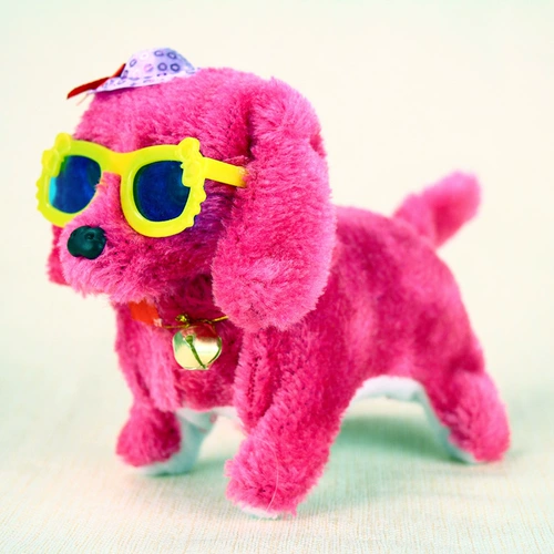 Игрушка, очки, электрическая плюшевая шапка