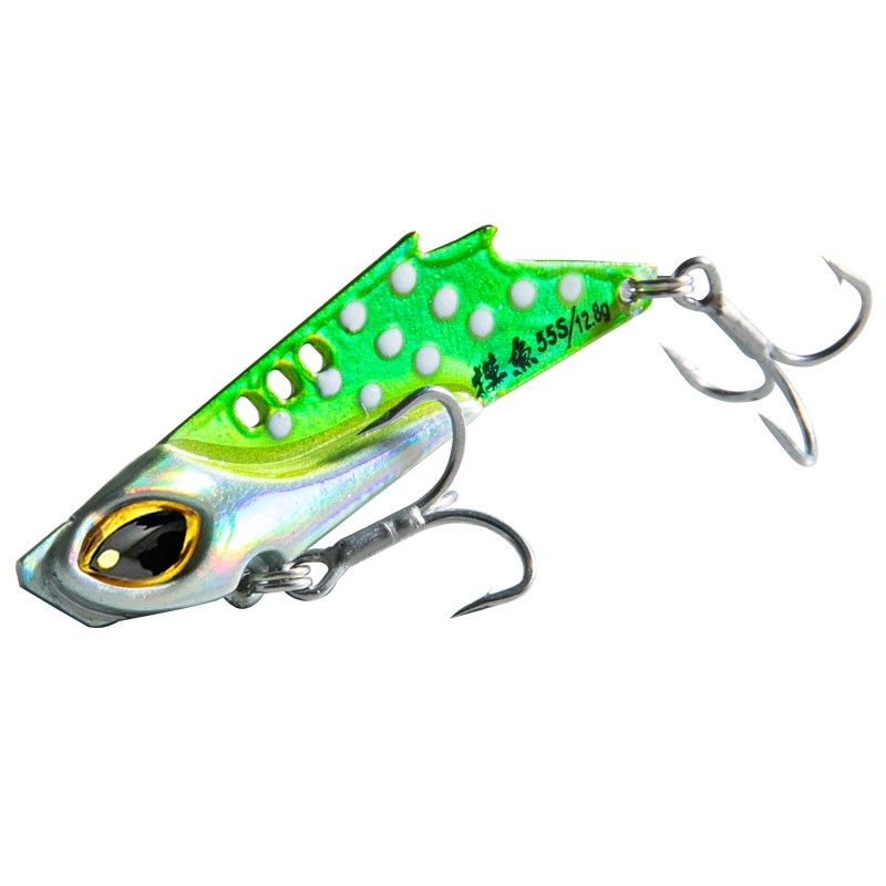 蓝旗鱼摸鱼VIB远投金属路亚饵长体双鳍震颤扰流翘嘴鲈鱼鳜鱼3枚装,淘宝优惠券,粉丝福利购,淘宝优惠卷