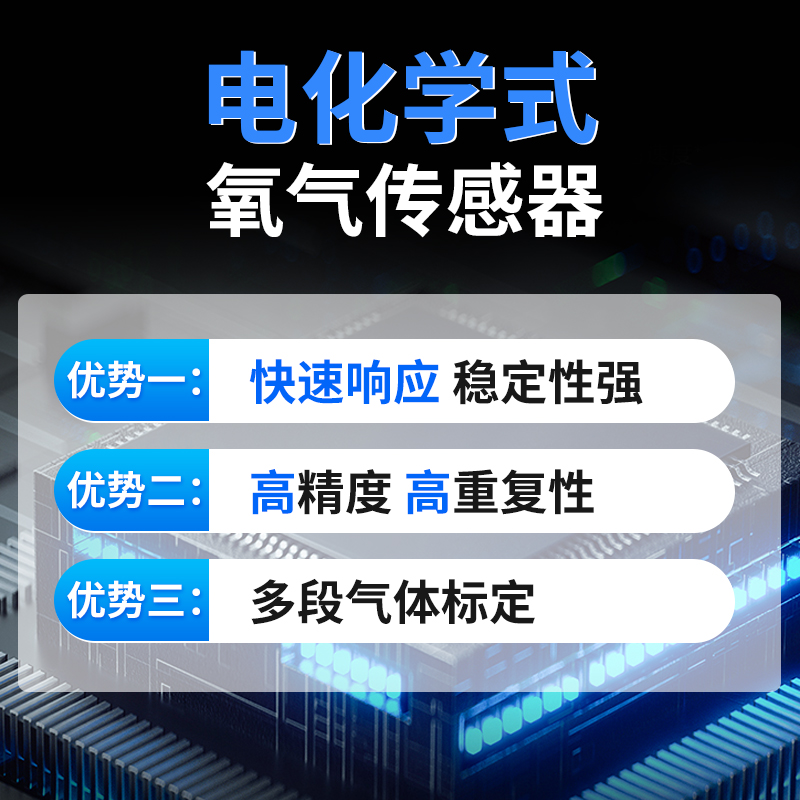 建大仁科氧气传感器O2变送器农业大棚养殖场测氧仪氧气浓度检测仪