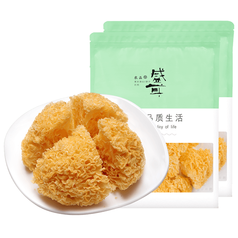 盛耳500g古田小块糯丑耳碎白木耳 盛耳银耳/白木耳