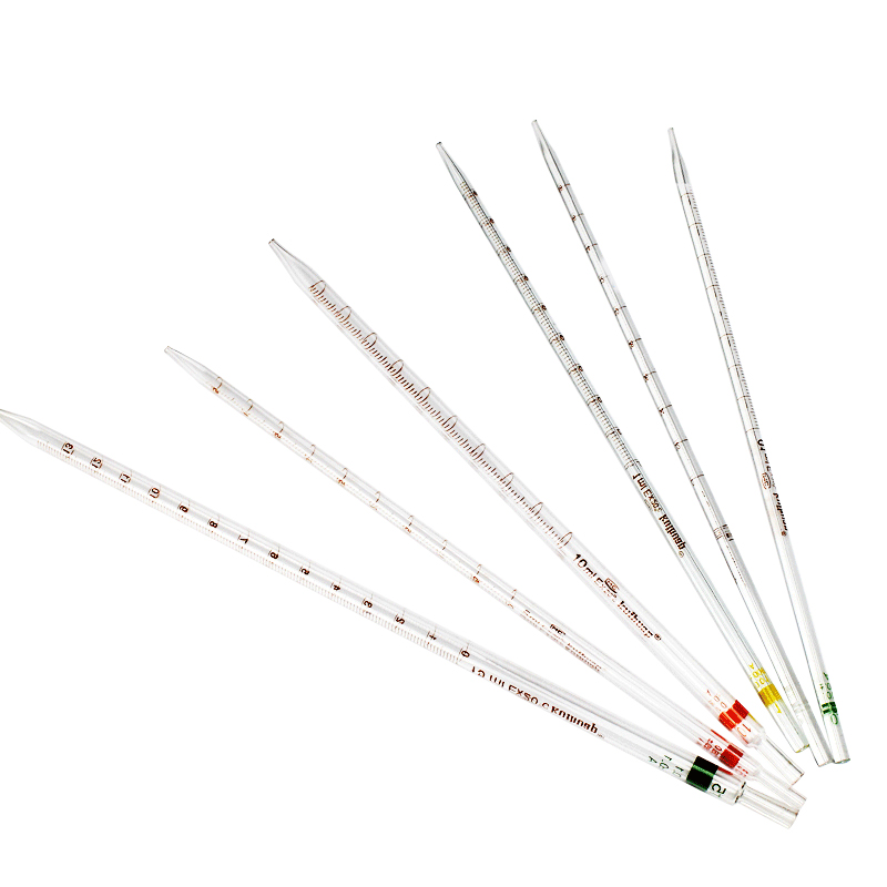 葵花玻璃刻度吸管 滴管胶头吸管移液管1ml/2ml/5ml/10ml/15ml证书 - 图1