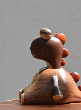 小恐龙摇头晃脑【慕物】脑袋瓜会动的呆萌小恐龙