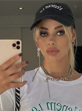 gallery设计师款2020金链条水钻