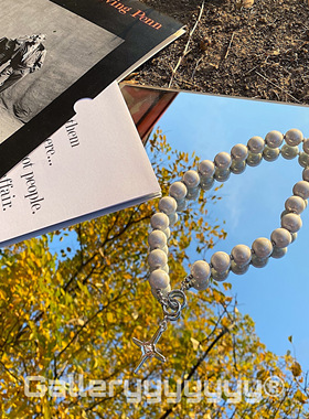 gallery夜明珠发光女珍珠项链