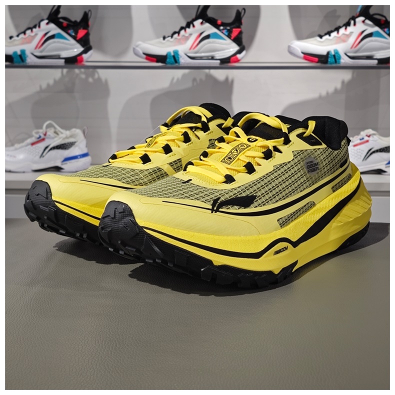 李宁跑步系列的卢 V2男子越野跑鞋款䨻丝回弹轻便越野跑鞋ARNU009 - 图3