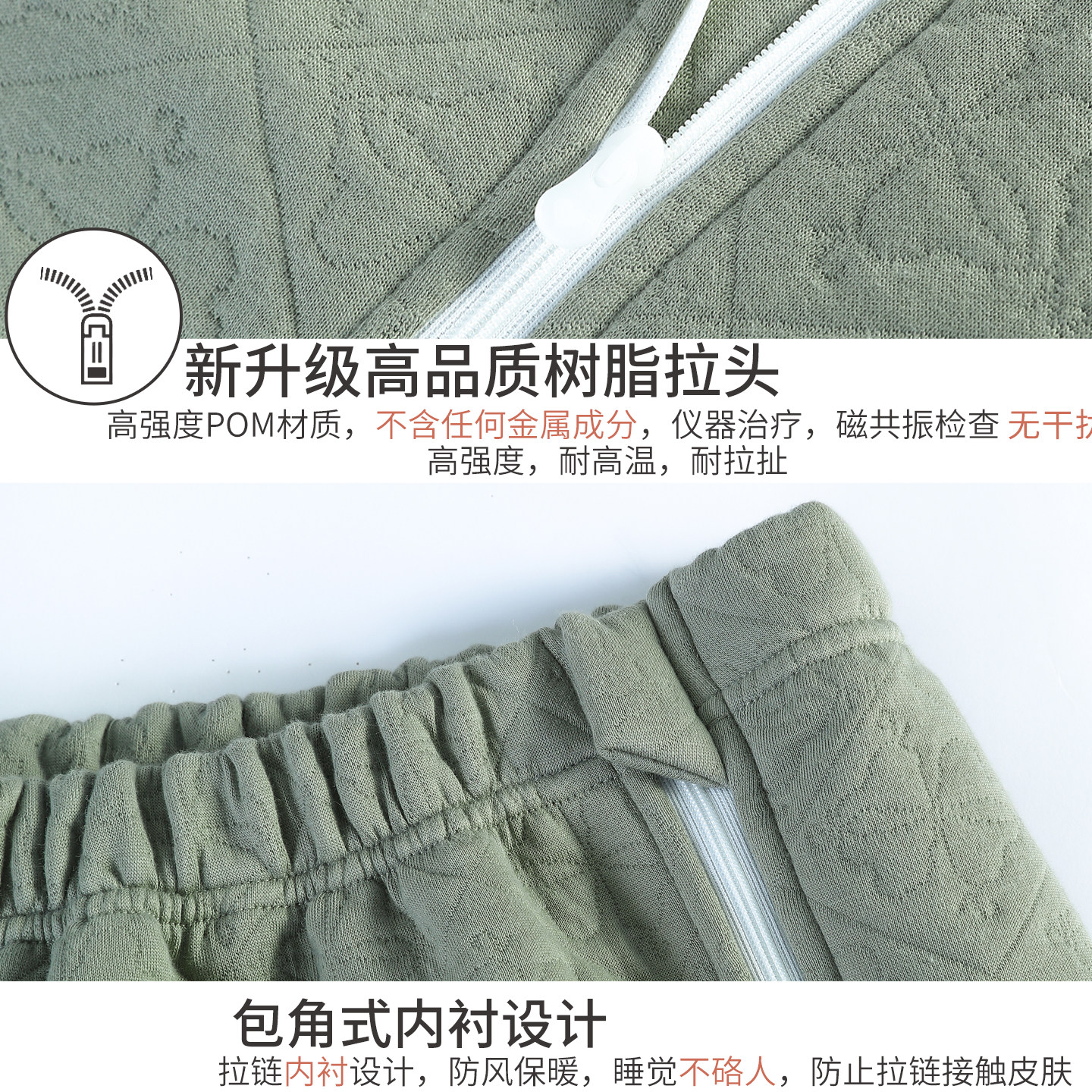 春秋纯棉易穿脱护理服瘫痪卧床骨折病人睡衣术后衣服化疗康复夹棉