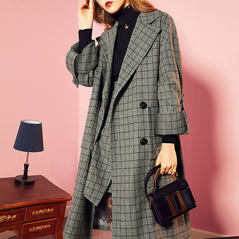  changeshe毛呢外套