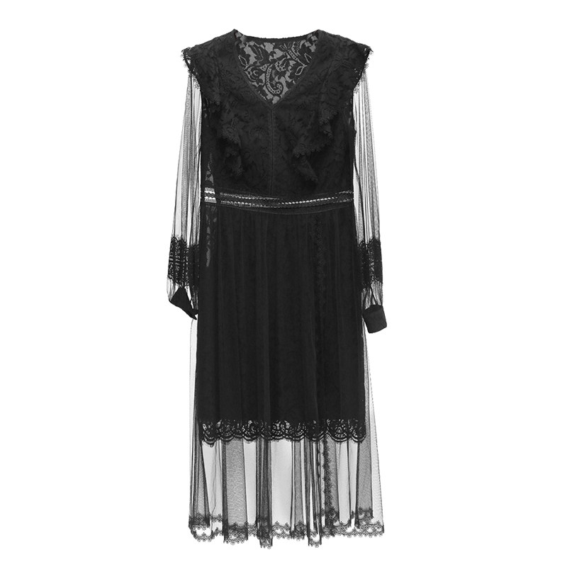 千细change she2020春季新款连衣裙 changeshe连衣裙