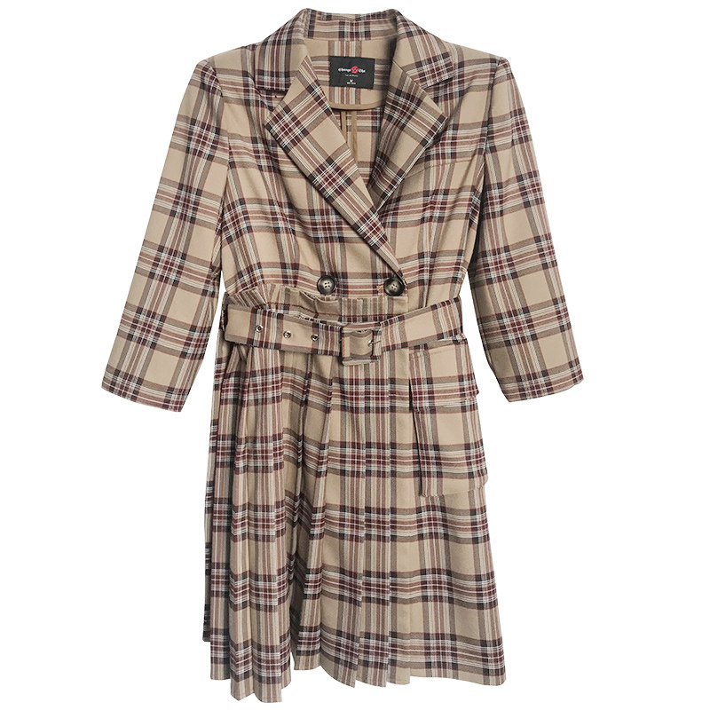 千细change she2020新款英伦连衣裙 changeshe连衣裙