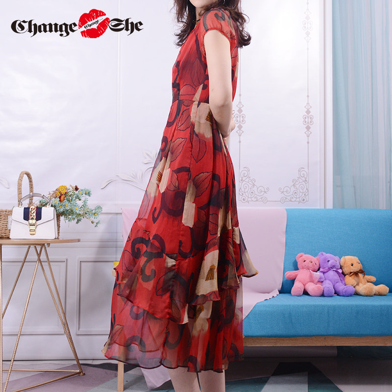 千细change she2020新款休闲连衣裙 changeshe连衣裙