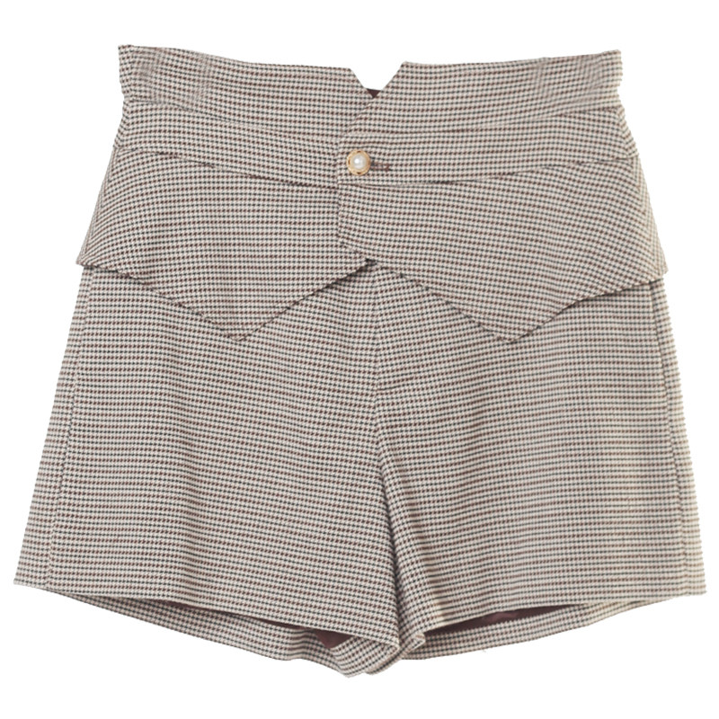 change she千细2020新款不规则短裤 changeshe休闲裤